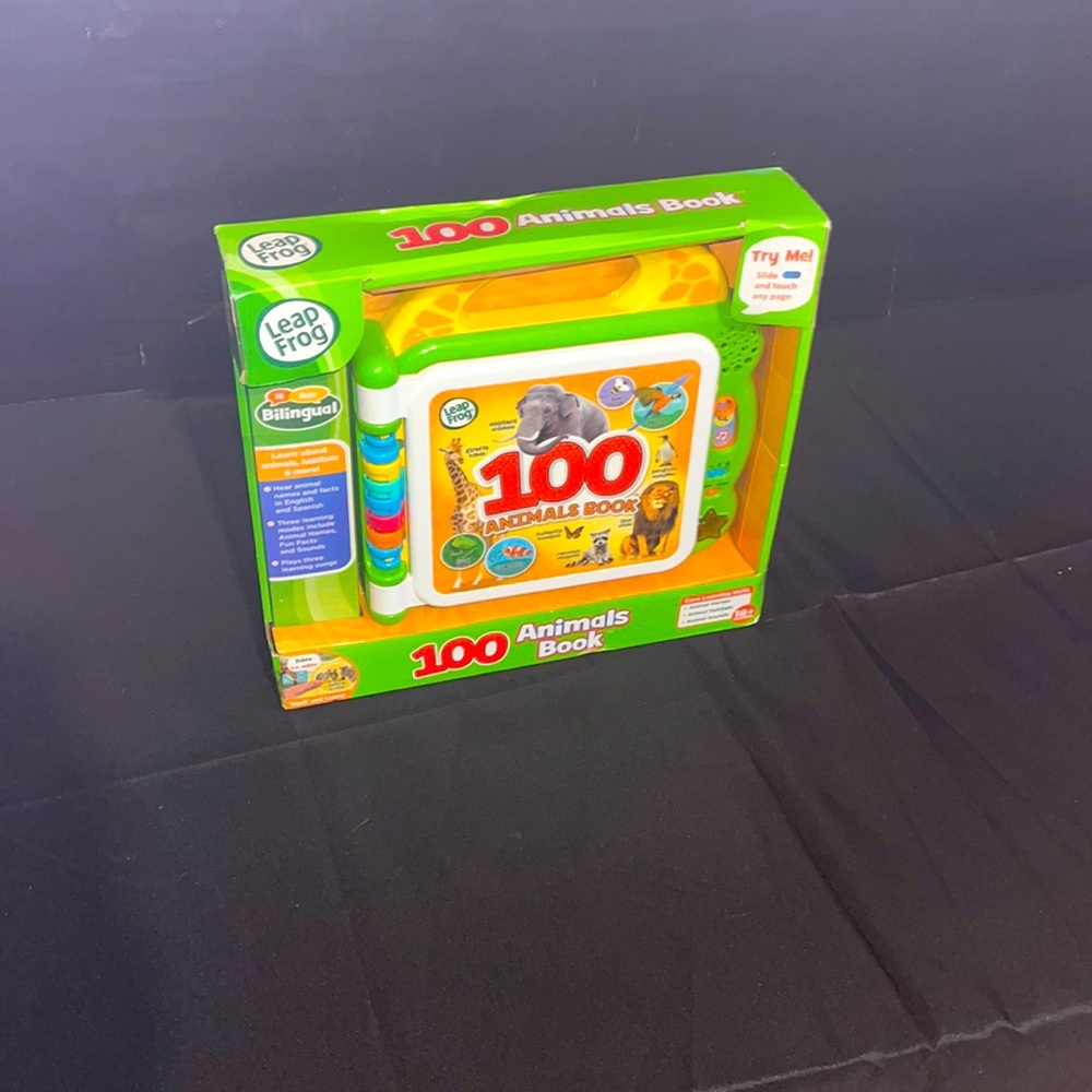 Leapfrog 100 Animal book 18months+